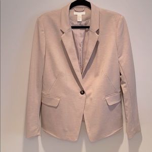Blush blazer